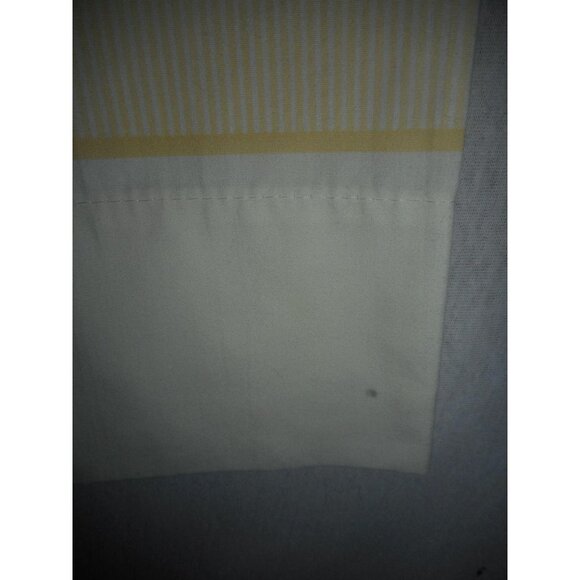2 Vintage Wamsutta yellow striped pillowcases - Picture 5 of 6